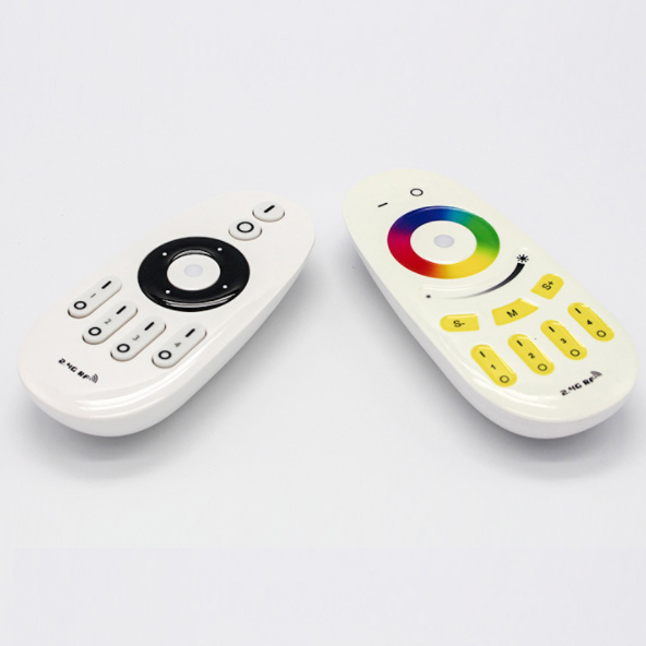 Zigbee LED Color Change Brightness Adjustment 2.4G Indoor Or Outdoor 4 Zones Remote Controller